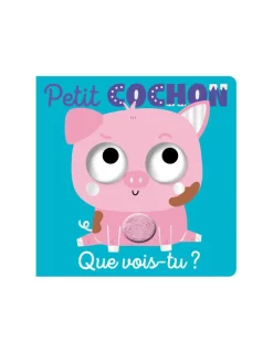 123 Soleil Livre Que vois-tu, petit cochon ? - !