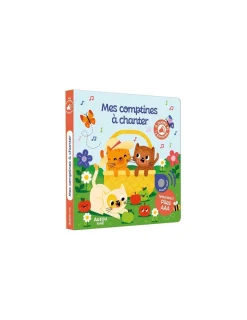 Auzou Livre sonore Mes comptines à chanter -