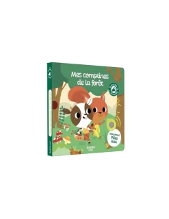 Auzou Livre sonore Mes comptines de la forêt -