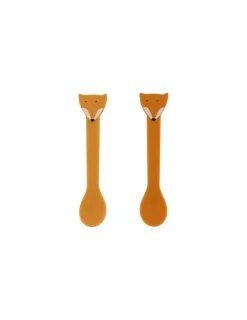 Trixie Lot de 2 cuillères en silicone Renard -