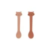 Trixie Lot de 2 cuillères en silicone Chat -