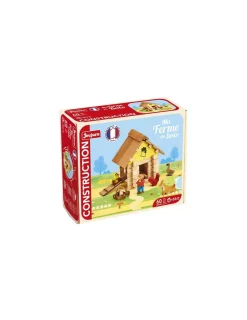 Jeujura Ma ferme en bois 60 pièces -