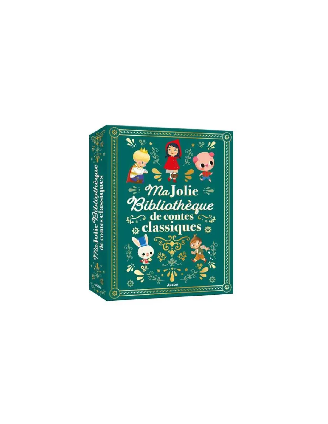 Auzou Ma jolie bibliothèque de contes classiques -