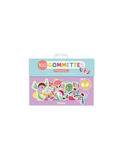 Auzou Ma pochette de 100 gommettes P'tites bêtes -