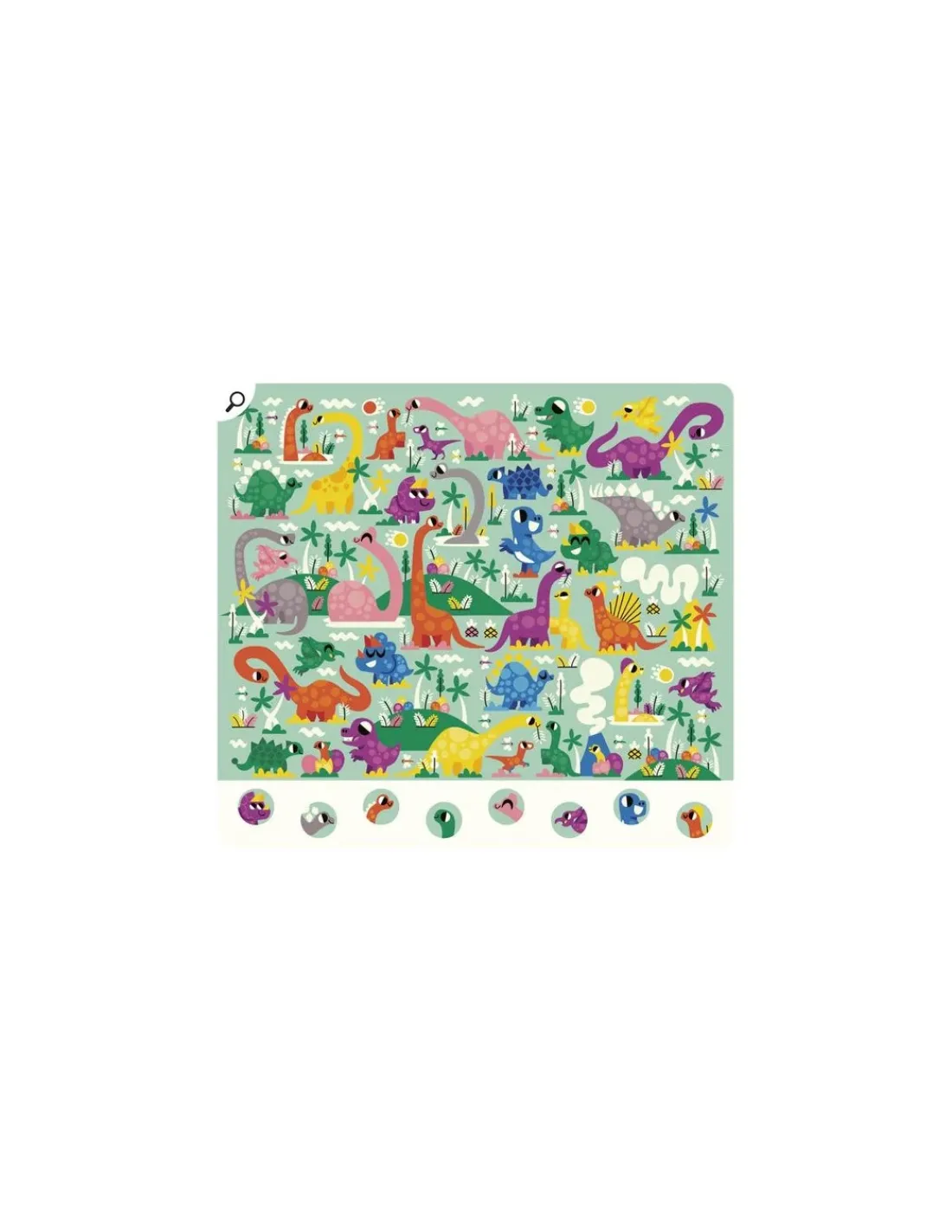 Auzou Ma pochette de 20 jeux dinosaures -