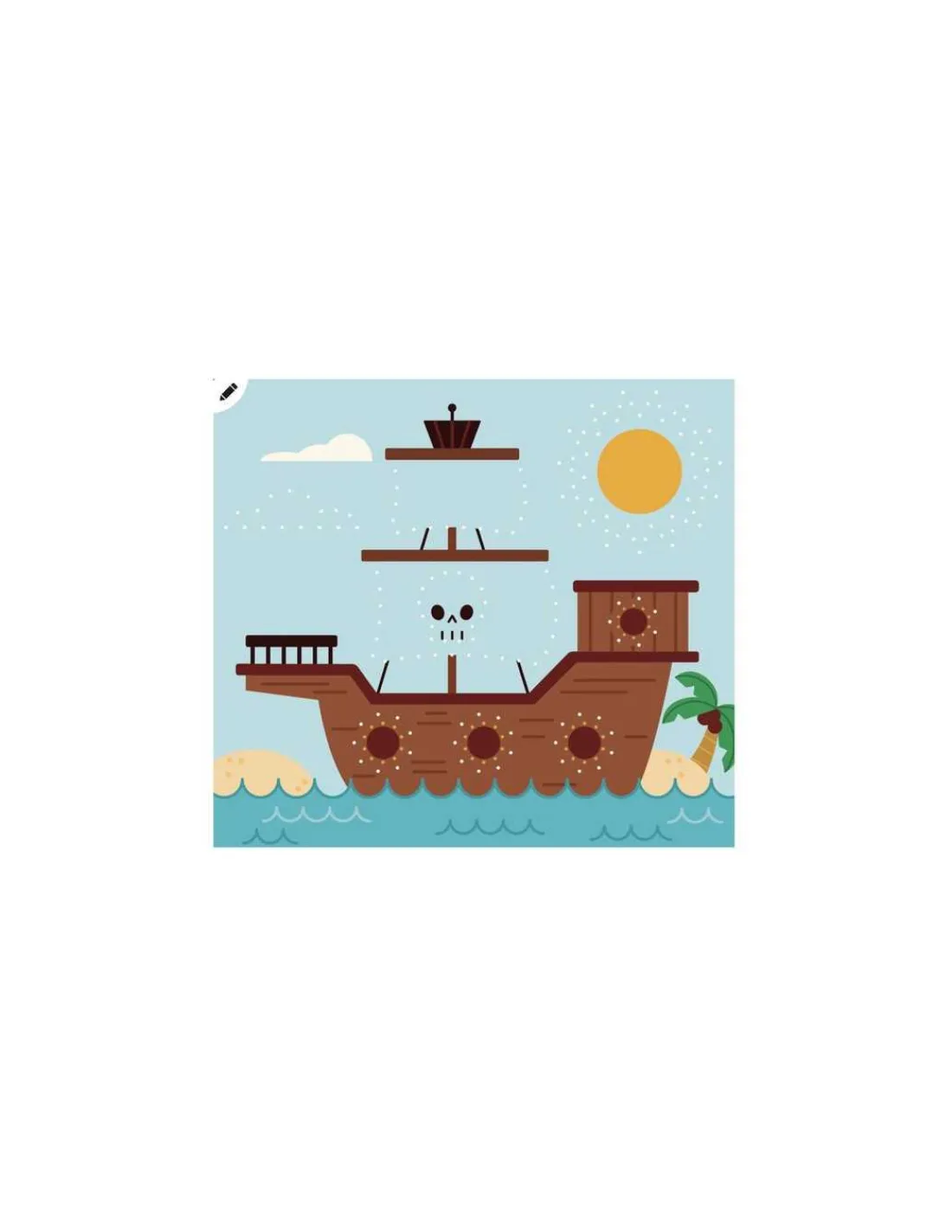 Auzou Ma pochette de 20 jeux pirates -