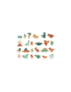 Janod Magnets Dino 24 pièces -