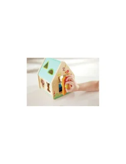 Hape Toys Maison trieuse de formes Les amis de la forêt - Hape