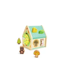 Hape Toys Maison trieuse de formes Les amis de la forêt - Hape