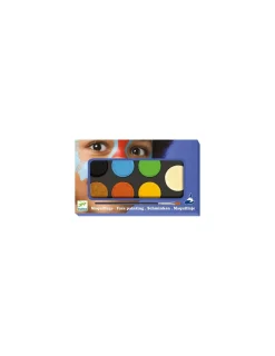 Enfant Djeco Maquillage palette 6 couleurs nature -