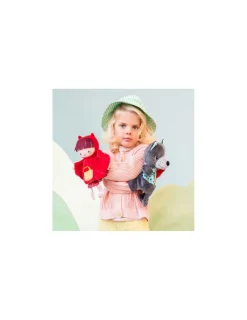 Lilliputiens Marionnette Louis le loup -