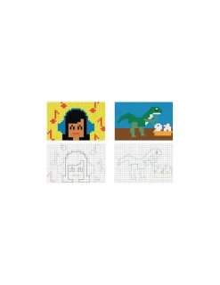 Auzou Mes grands coloriages Pixels 2 -