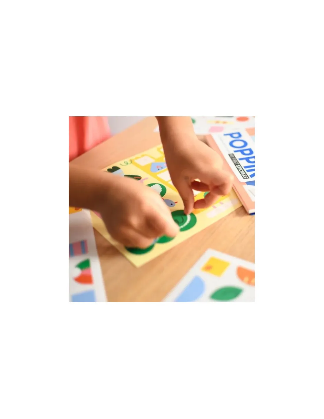 Poppik Mes premiers stickers Les animaux -