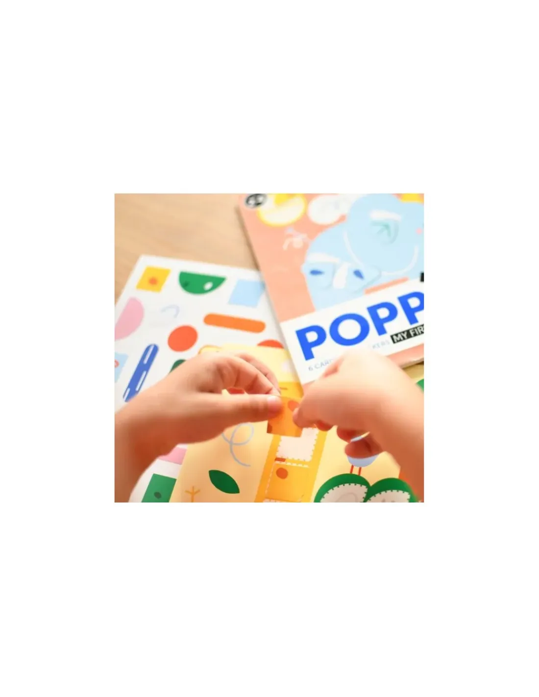 Poppik Mes premiers stickers Les animaux -