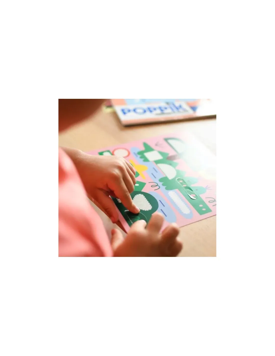 Poppik Mes premiers stickers Les animaux -