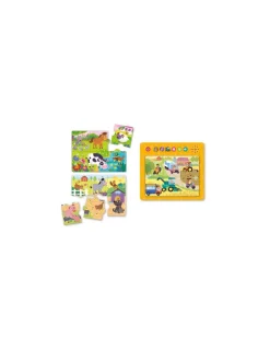 123 Soleil Mes puzzles sonores la ferme - !