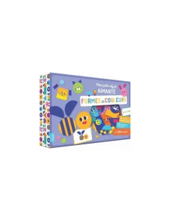 Auzou Mon petit coffret aimanté Formes et couleurs -
