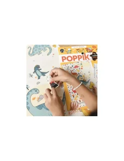 Poppik Mon poster créatif Dinosaures -