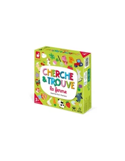 Enfant Janod Mon premier cherche et trouve La ferme -