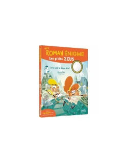 Auzou Mon roman énigme - les p'tits Zeus - on a volé la toison d'or -