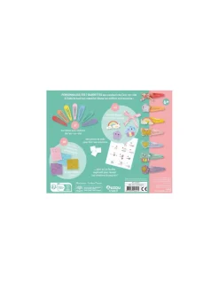 Auzou Mon semainier de barrettes arc en ciel -