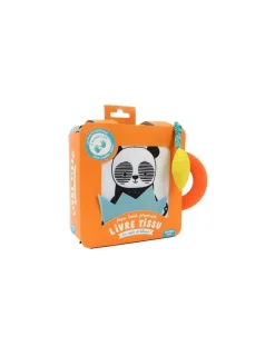 Auzou Mon tout premier livre en tissu en noir et blanc -