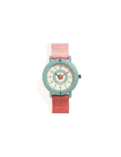 Enfant Ticlock by Djeco Montre sport Pink Target - Djeco