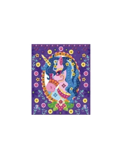 Janod Mosaïque en mousse poneys et licornes - Les ateliers du calme