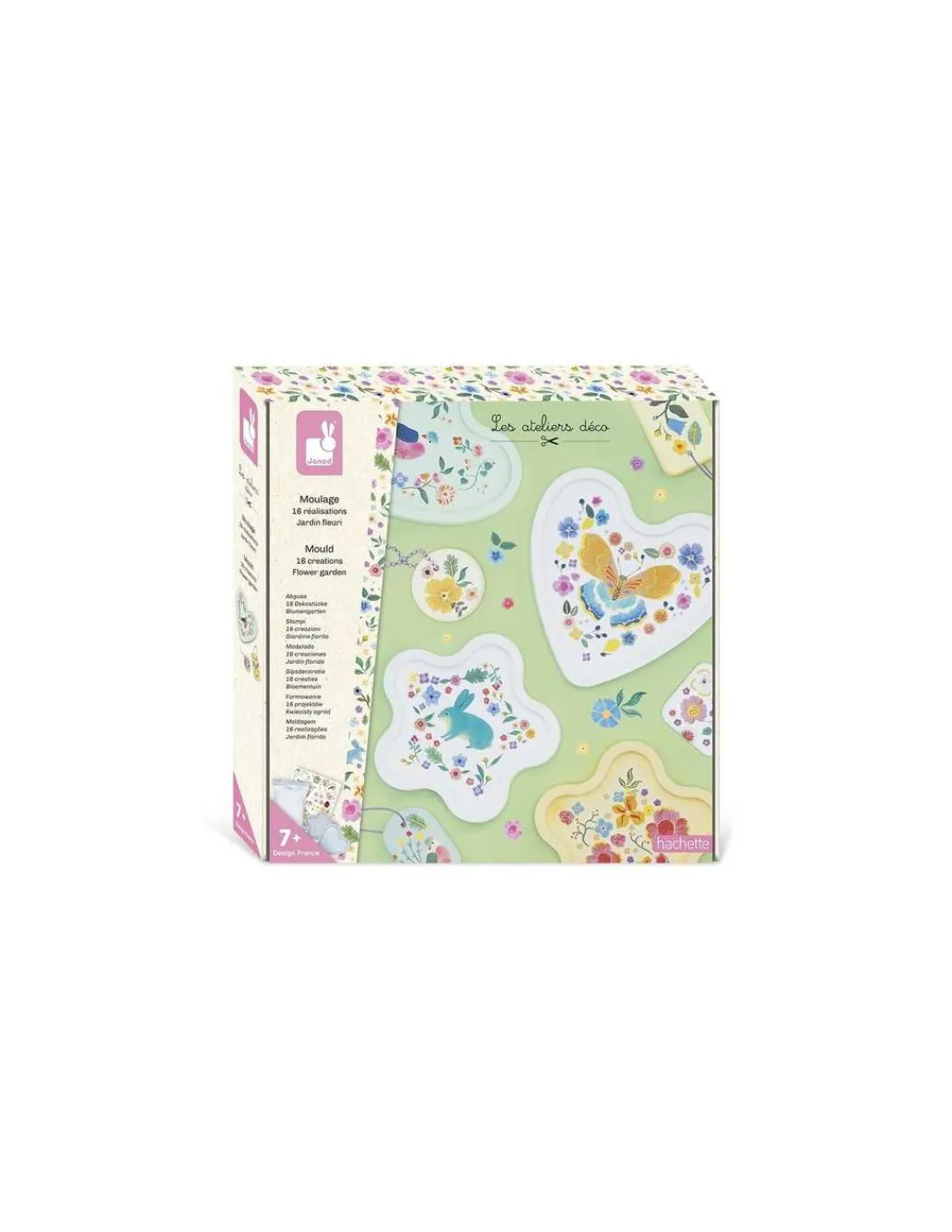 Janod Moulage Jardin fleuri - Les Ateliers Déco -