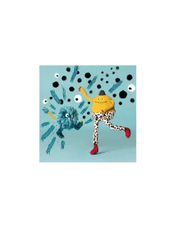 Moulin Roty Mouni jaune Les Schmouks -