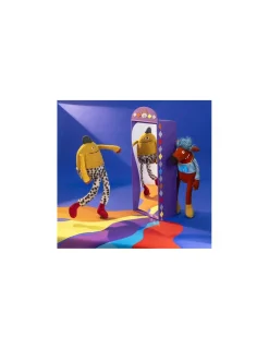 Moulin Roty Mouni jaune Les Schmouks -