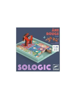 Enfant Djeco Âne rouge Sologic -