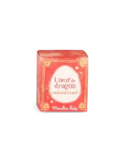 Moulin Roty Oeuf de dragon rose rebondissant -