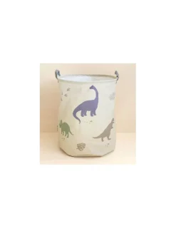 Enfant A little lovely company Panier de rangement Dinosaures -