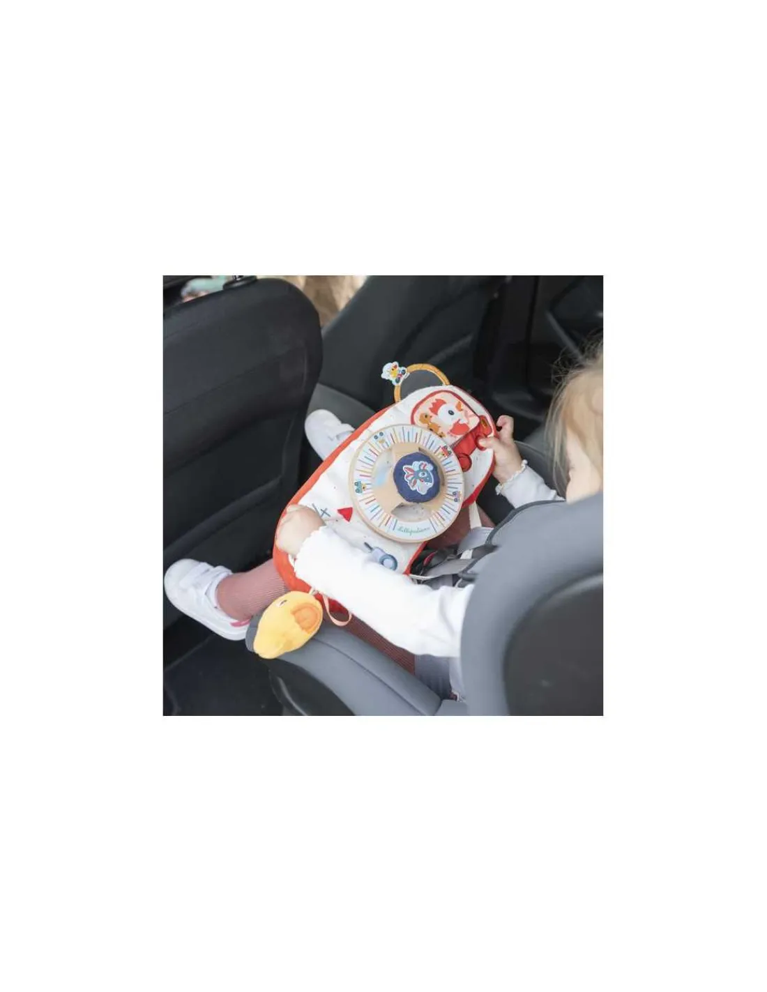 Lilliputiens Panneau d’activités en voiture ferme -