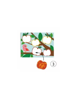 Enfant Djeco Peindre avec des billes nature multicolore -