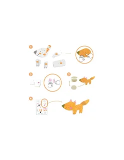 Djeco Peinture à doigts La Patouille -