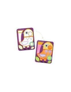 Djeco Peinture à la palette Les Joufflus -