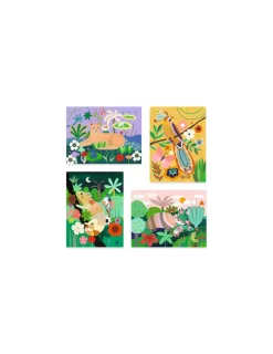 Enfant Djeco Peinture 3D Forêt tropicale -