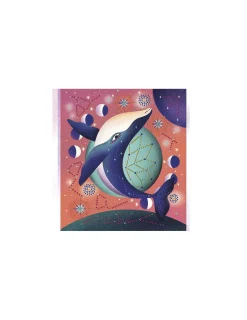 Janod Peinture pointillisme 3D Animaux cosmiques -