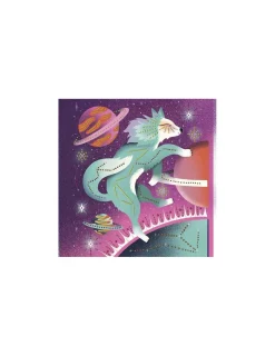Janod Peinture pointillisme 3D Animaux cosmiques -