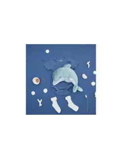 Kaloo Peluche bien-être dauphin Petit calme -