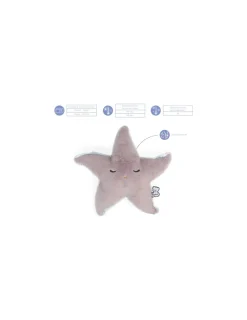 Kaloo Peluche bien-être étoile de mer Petit calme -