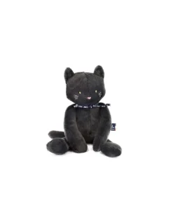 Mailou Tradition Peluche Chat Méloé 37 cm Anthracite - Maïlou Tradition