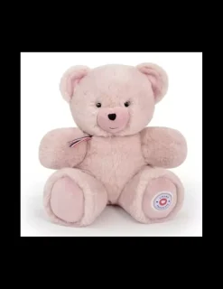 L'Ours Francais Peluche L'ours français 35 cm Rose pastel