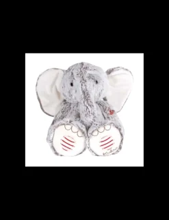 Kaloo Peluche éléphant Noa 38 cm - Rouge