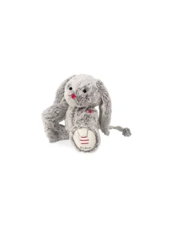 Kaloo Peluche musicale Léo le lapin - Rouge