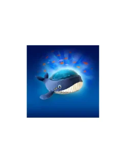 Enfant Pabobo Peluche projecteur dynamique baleine Aqua Dream -