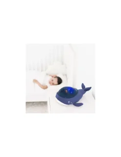 Enfant Pabobo Peluche projecteur dynamique baleine Aqua Dream -