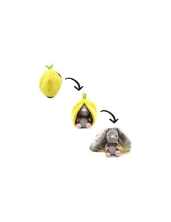 Les Deglingos Peluche Rocket la souris citron - Flipetz by Déglingos
